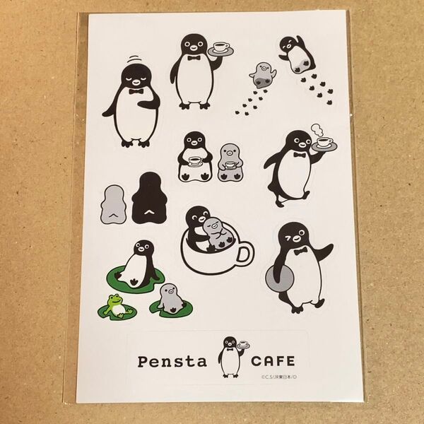 ペンスタ ペンスタカフェ Suicaペンギン ステッカー
