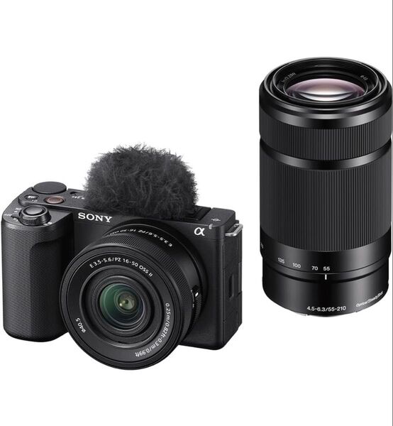 新品・未開封 SONY レンズ交換式VLOGCAM ミラーレス一眼カメラ ZV-E10M2 BQ ダブルズームレンズキット