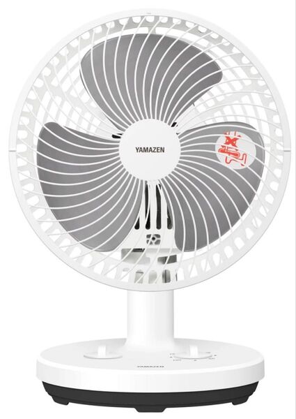 新品・未開封 YKDT-F187-WB YAMAZEN ヤマゼン 【扇風機】卓上扇