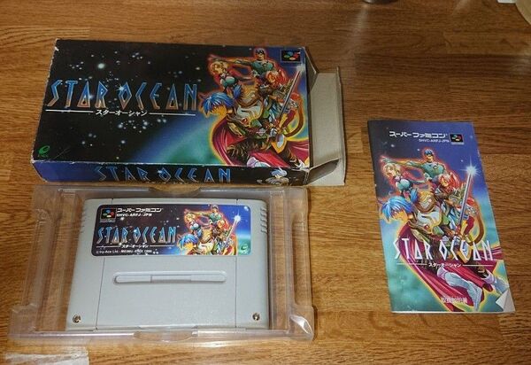 スターオーシャン スーパーファミコン SFC 箱 STAR OCEAN 説明書 ENIX