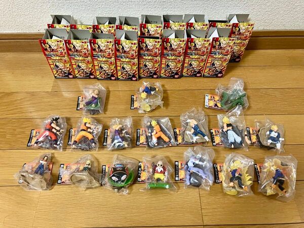 ドラゴンボールコレクション vol.2 バンダイ 中袋未開封 17種セット シークレット シェンロン 髪色・背景違いバージョンあり