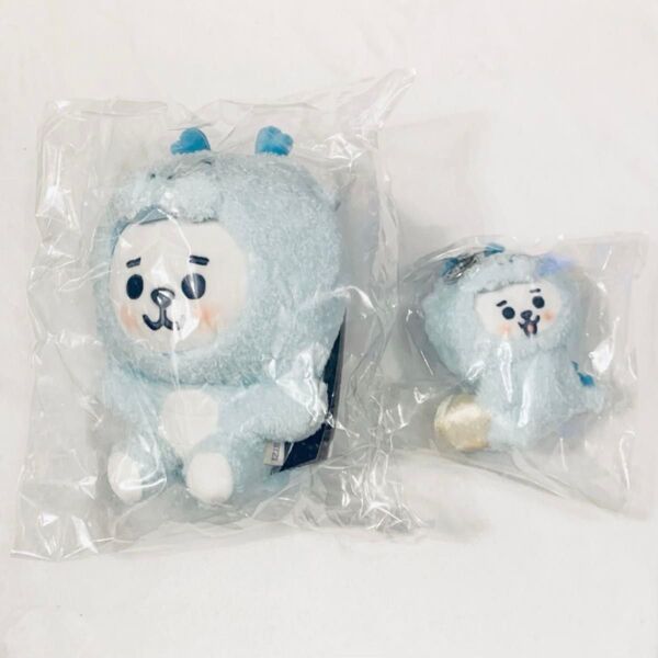 BTS bt21 辰年 ドラゴン ぬいぐるみ キーリング ジン RJ