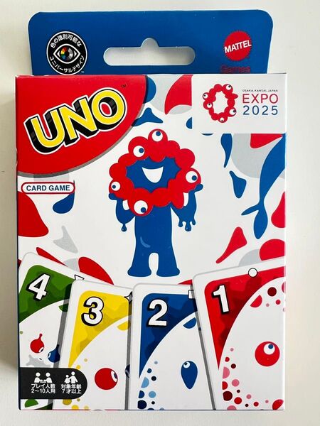 新品未開封★UNO EXPO 2025 カードゲーム ウノ ミャクミャク 万博