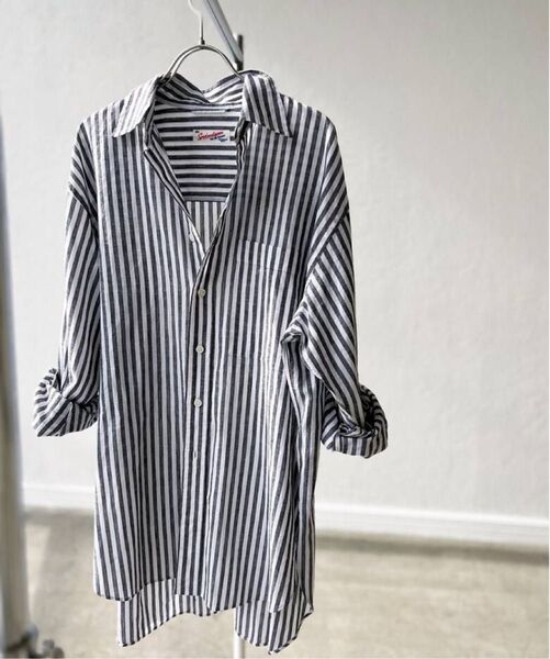 Spick&Span コットンリネンルーズシャツ 2023SS