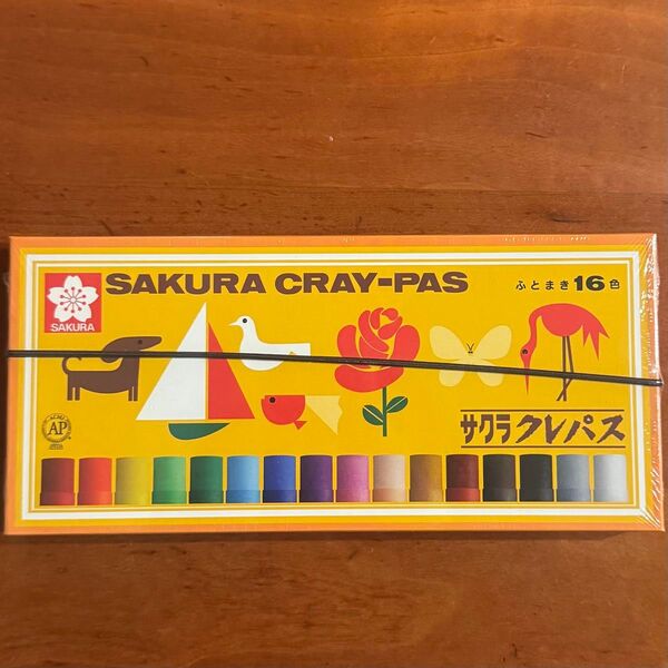 サクラクレパス クレヨン 16色 新品