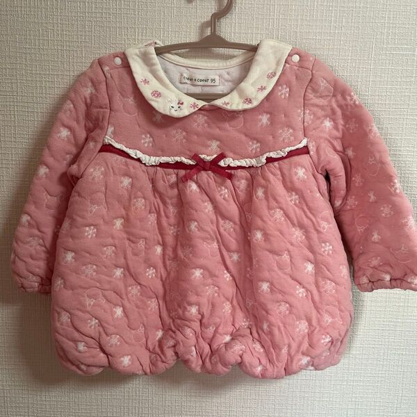 クーラクール 95cm トップス ピンク 女の子 キッズ ふわふわ 子供服