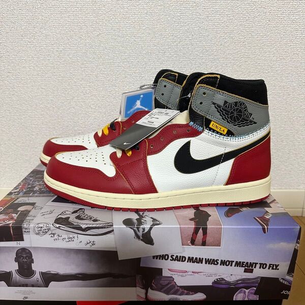 UNION × Nike Air Jordan 1 Retro High OG Chicago/Shadow 29cm