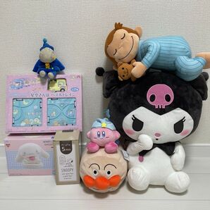 すみっコぐらし サンリオ おさるのジョージ アンパンマン スヌーピー ムーミン カービィ ぬいぐるみ おもちゃ まとめ売り
