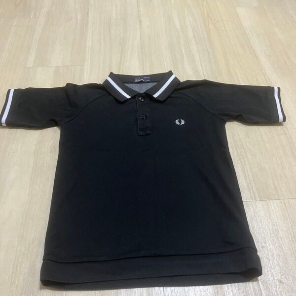 FRED PERRY ポロシャツ 黒 120センチ