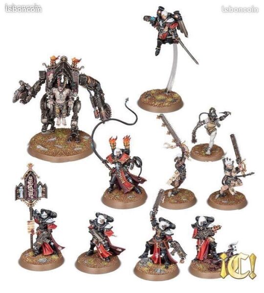 アデプタソロリタス10体スカッド ウォーハンマー Adepta Sororitas squad WARHAMMER