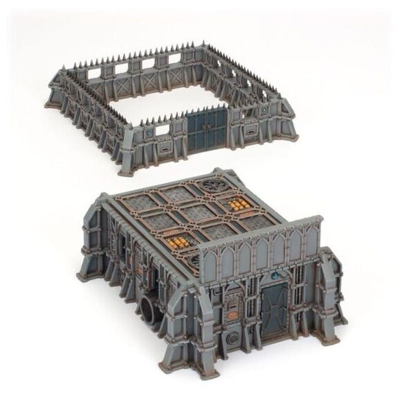 戦闘領域:開拓区画 STC居住バンカー&防御壁 テレイン STC Hab-Bunker & Stockades Terrain