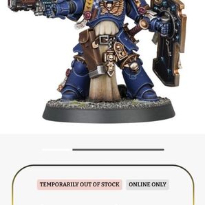 スペースマリーン:レフテナント Space Marines Lieutenant with Storm Shield