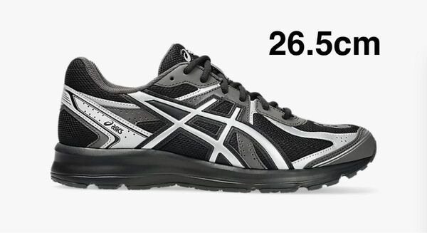 asics JOG 100S ブラック シルバー 26.5cm