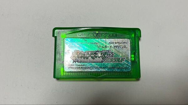 ポケットモンスター エメラルド ゲームボーイアドバンス GBA ソフト ゲーム Nintendo