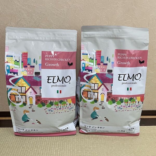 新品未開封!ELMO リッチインチキン6Kg 幼犬用 ドッグフード プロフェッショナーレ