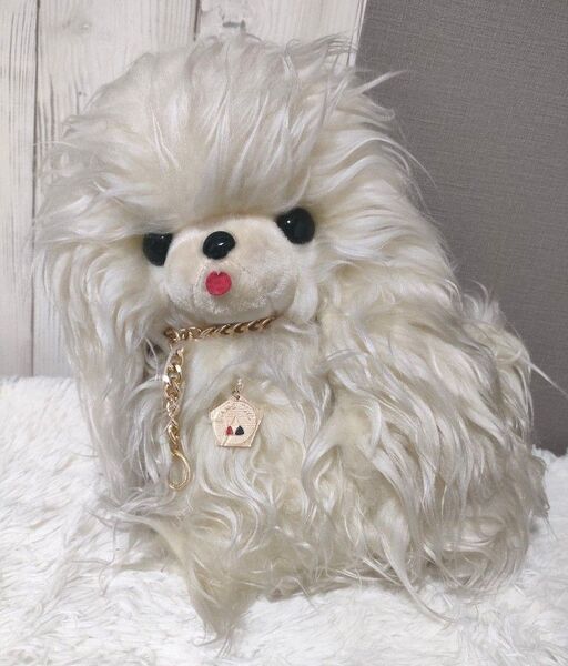 犬 ぬいぐるみ レトロ 三英 saneitoys レア