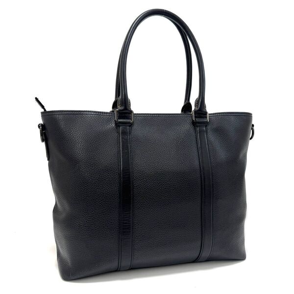 コーチ 88290 メトロポリタン トートバッグ ハンドバッグ ビジネスバッグ 肩掛け ブラック 黒 レザー 本革 COACH