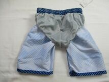 ZV805【TOPVALU】新品　プリント　サーフパンツ　水着　海水浴　プール　男児　濃青　140_画像9