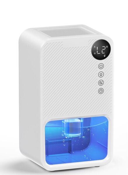 除湿機 小型【2025最新 LED表示画面】衣類乾燥除湿機 除湿器 ダブルぺルチェ式 新品未使用