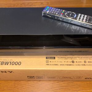 SONY 4Kチューナー内蔵 UltraHDブルーレイ DVDレコーダー BDZ-FBW1000 中古動作品
