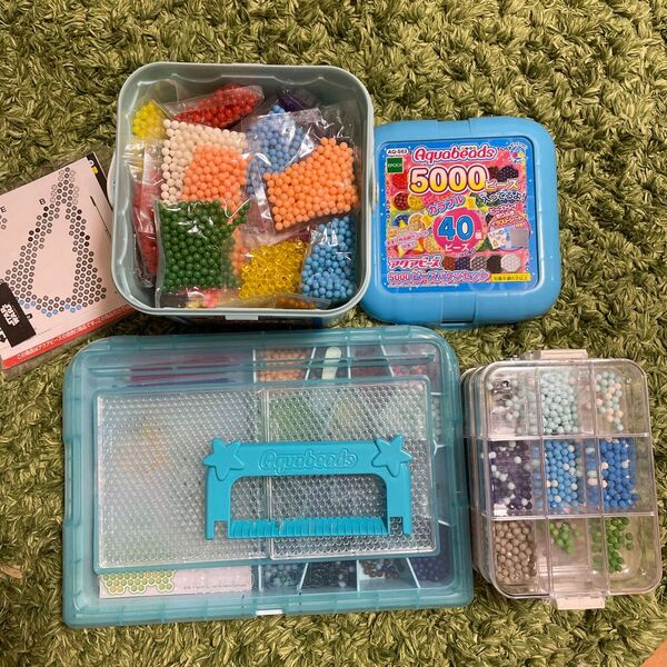 アクアビーズ まとめ売り セット 見本台紙 36枚