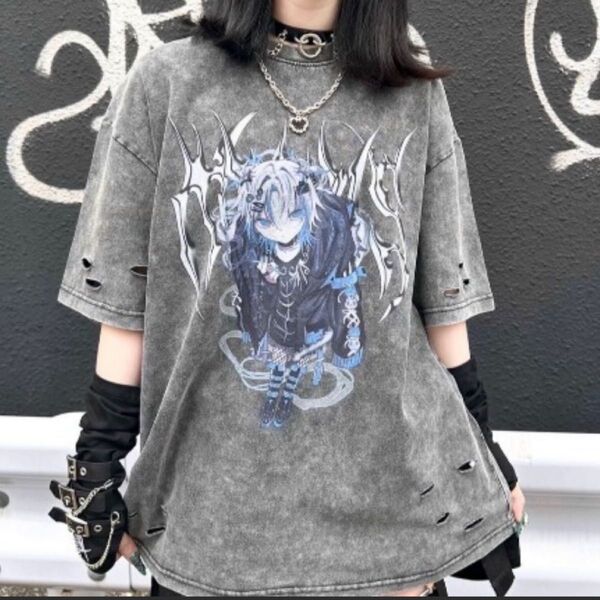レフレム イラストプリントTシャツ REFLEM