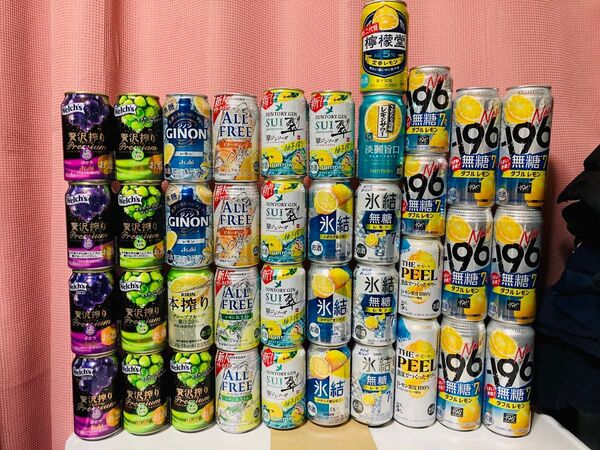 詰合せ 缶チューハイ 発泡酒 チューハイ レモンサワー 酎ハイ お酒 酒類 詰め合わせ 氷結 イチキューロク 贅沢搾り