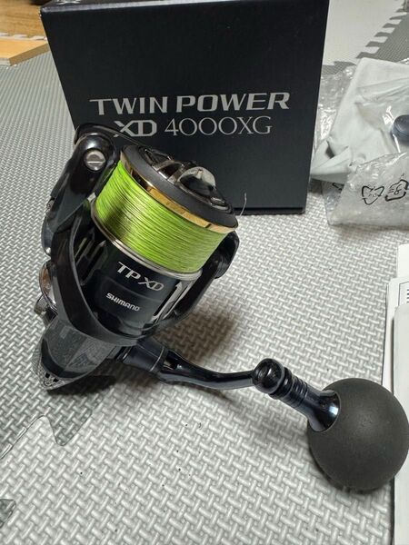 シマノ 17ツインパワーXD 4000XG 美品
