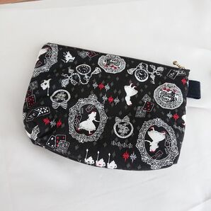 ① アリス ポーチ ハンドメイド ブラック