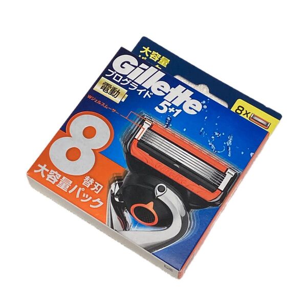 ジレット プログライド 電動タイプ 5枚刃 替刃 8個入 × 1セット 新品