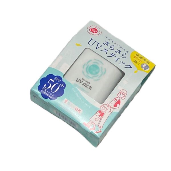 紫外線予報 さらさらUVスティックF SPF50+ PA++++ 15g こどもとつかえるさらさらUVスティック 新品