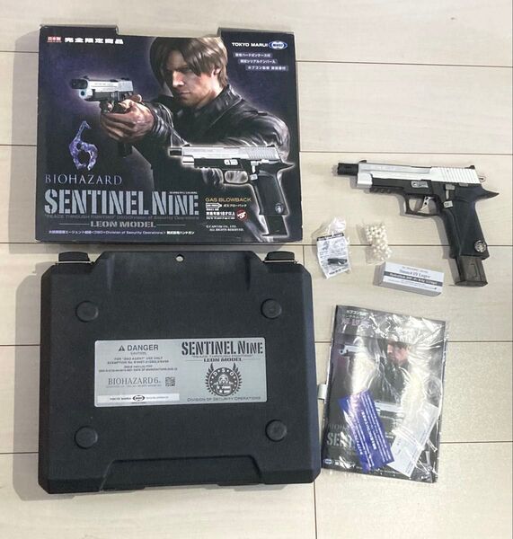 東京マルイ ガスガン シグカスタム センチネルナイン レオンモデル ガスブローバック バイオハザード6 RE4 P226 極美品