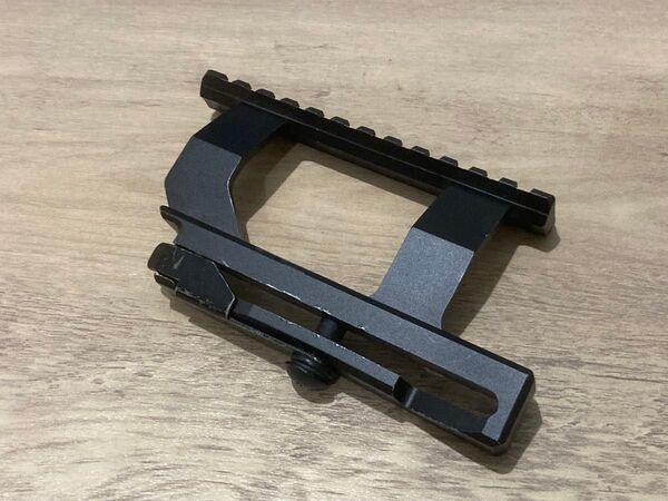東京マルイ 次世代電動ガン AK74用サイドロックマウントレイル AK-74 AK-102 AKS74U 20mmレール 金属製
