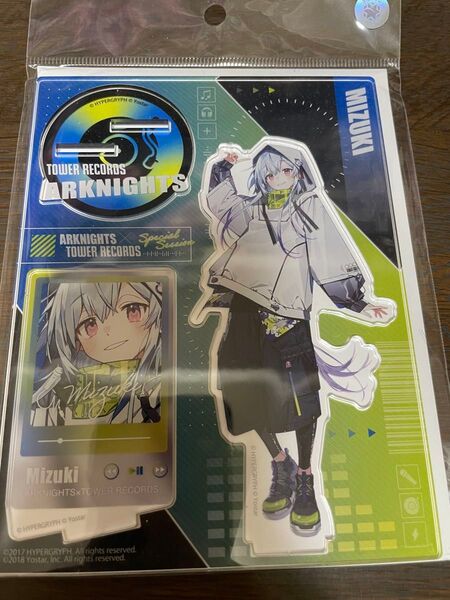 アークナイツ ミヅキ アクリルスタンド アクスタ タワレコ タワーレコード