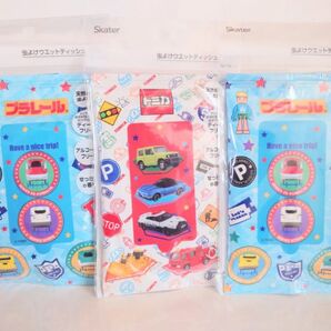 プラレール 虫よけウェットティッシュ 3個セット