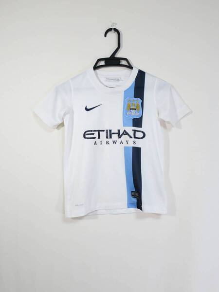 マンチェスター・シティ 13-14 3rd ユニフォーム ジュニアXS 130cm ナイキ NIKE Manchester City サッカー シャツ キッズ 子ども