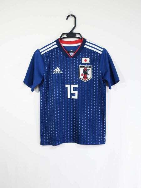 日本代表 大迫勇也 2018 ホーム ユニフォーム ジュニア 150cm アディダス ADIDAS Japan サッカー シャツ キッズ 子ども