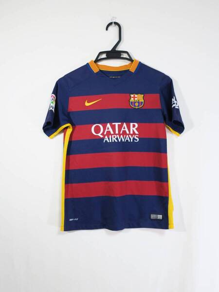 バルセロナ #9 SUAREZ スアレス 17-18 ホーム ユニフォーム ジュニア L 150-160cm ナイキ NIKE Barcelona 子ども キッズ サッカー シャツ