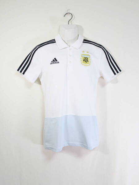 アルゼンチン 代表 ポロシャツ M アディダス ADIDAS Argentina トレーニングウェア