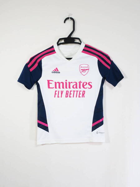 アーセナル トレーニングシャツ ユニフォーム ジュニア 130cm アディダス ADIDAS ARSENAL サッカー 子供 キッズ プラクティスシャツ