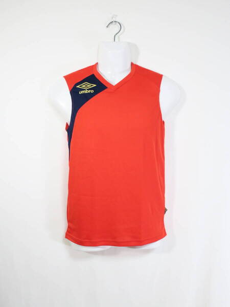 アンブロ UMBRO インナーシャツ タンクトップ ノースリーブ M サッカー トレーニングシャツ UBA7639N