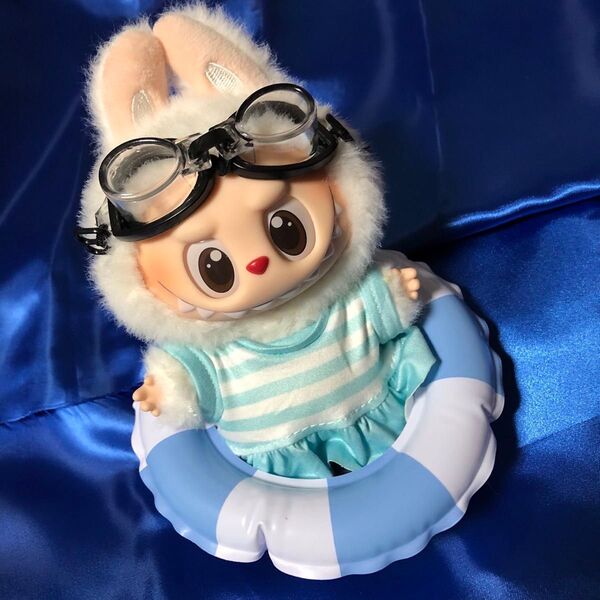 ポップマート LABUBU ラブブ きせかえ ぬい服 20cm 17cm