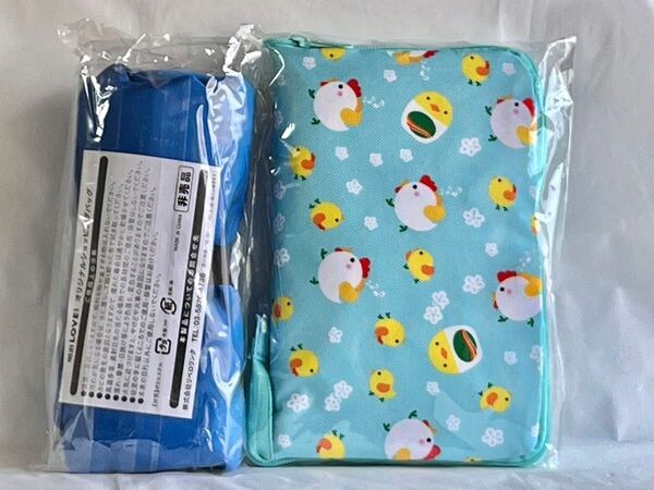 【新品未開封】丸美屋たためる保冷バッグ&明治LOVEオリジナルバッグセット非売品