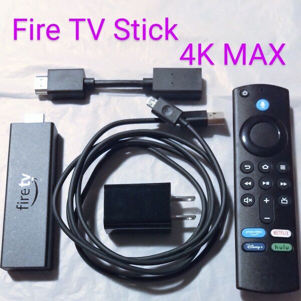 Amazon ファイヤースティック 4K MAX 互換リモコン付属 Fire TV Stick