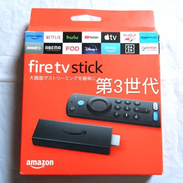 Amazon ファイヤースティック 第3世代 互換リモコン付属 Fire TV Stick