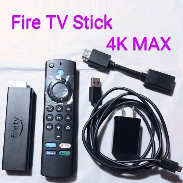 Amazon ファイヤースティック 4K MAX 互換リモコン付属 Fire TV Stick