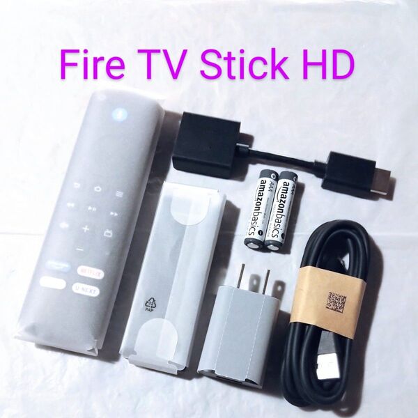 動作確認済み【未使用に近い】 Amazon ファイヤースティック HD Fire TV Stick