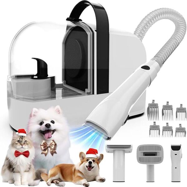 犬用バリカン AIRROBO ペット用バリカンセット 12000Pa