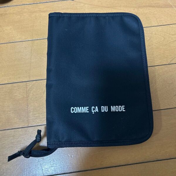 COMME CA DU MODE 母子手帳ケース ブラック カードケース コムサデモード