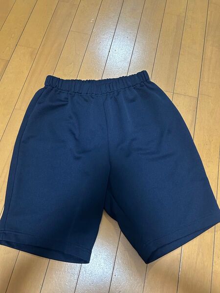ハーフパンツ ネイビー 体操服 L 体育ズボン 紺 制服